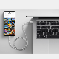 Xiaomi 6A Braided USB-C to USB-C Cable 2m White